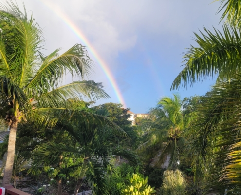 Rainbow at ProvoVilla Condo at Turks and Caicos Islands