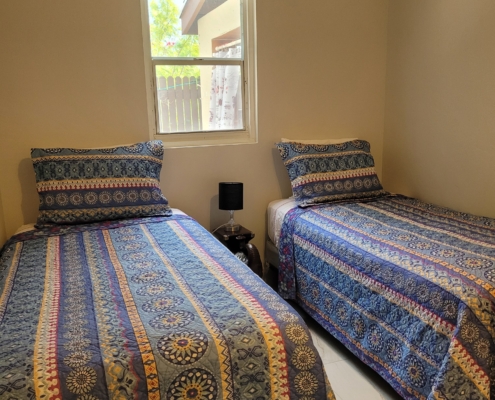 Twin bed room at ProvoVilla