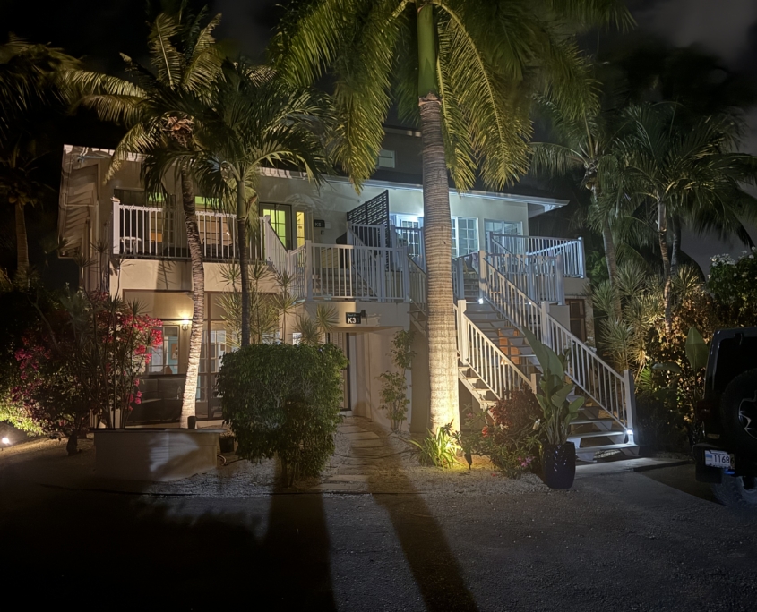 Provo Villa at Grace Bay Beach on Turks and Caicos Islands - TCI night